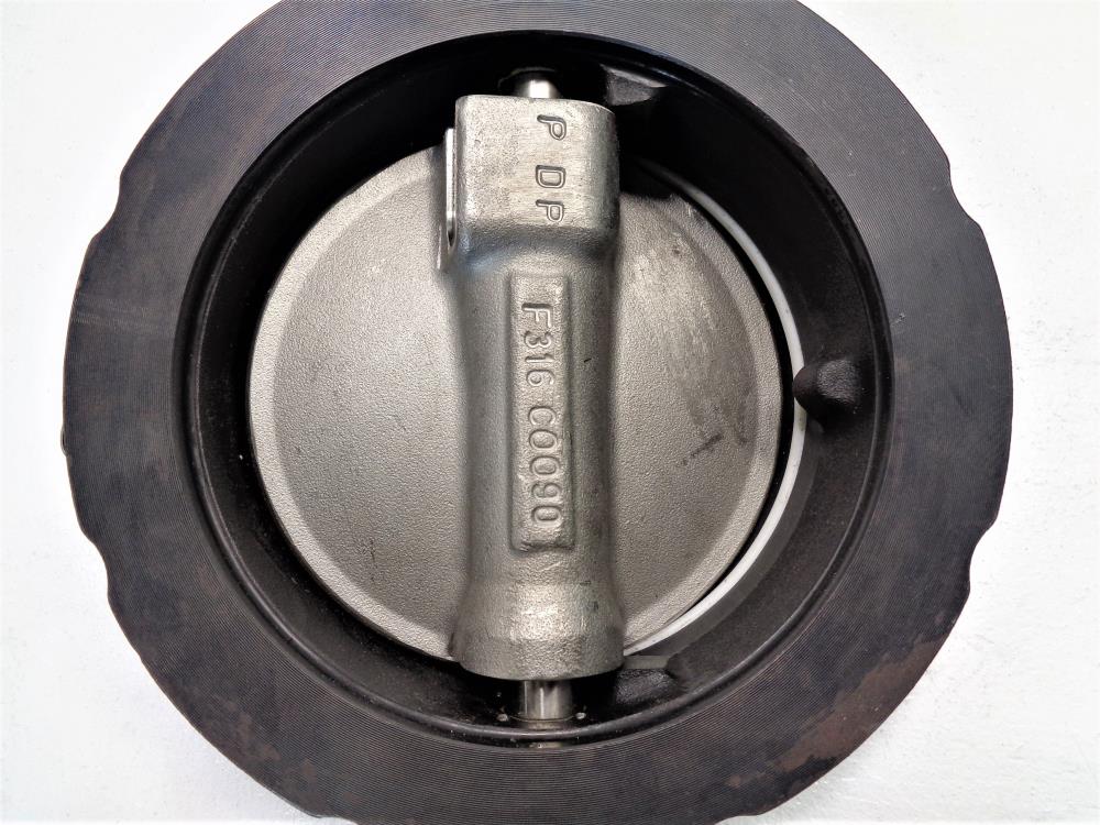 Crane Flowseal 6" 150# Butterfly Valve WCB Body Stainless Disc 06-1WA-12DTTG-HNJ